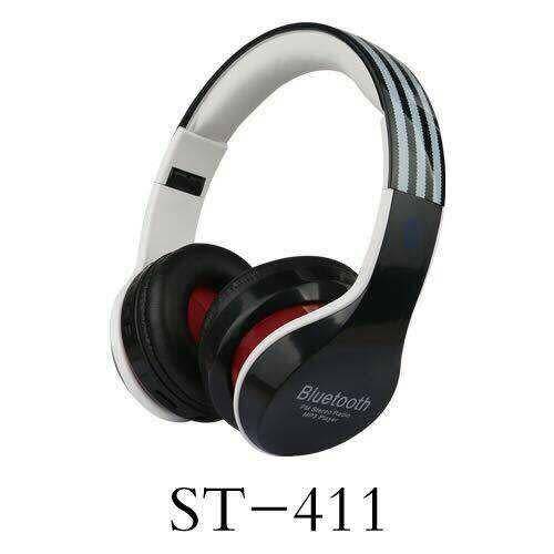 Headsets BLUETOOTH FM STEREO RADIO MP3 PLAYER HD ON EAR HEADPHONES